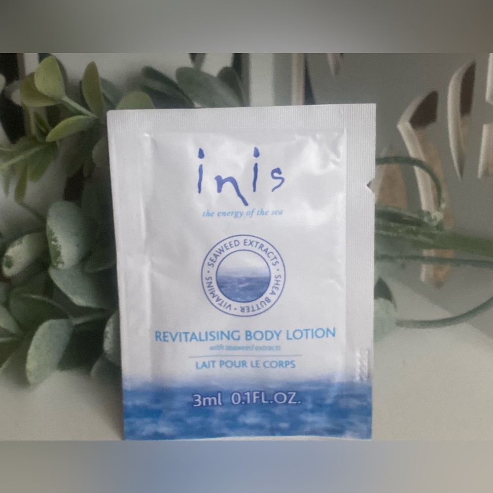 Inis revitalizing body lotion SAMPLE